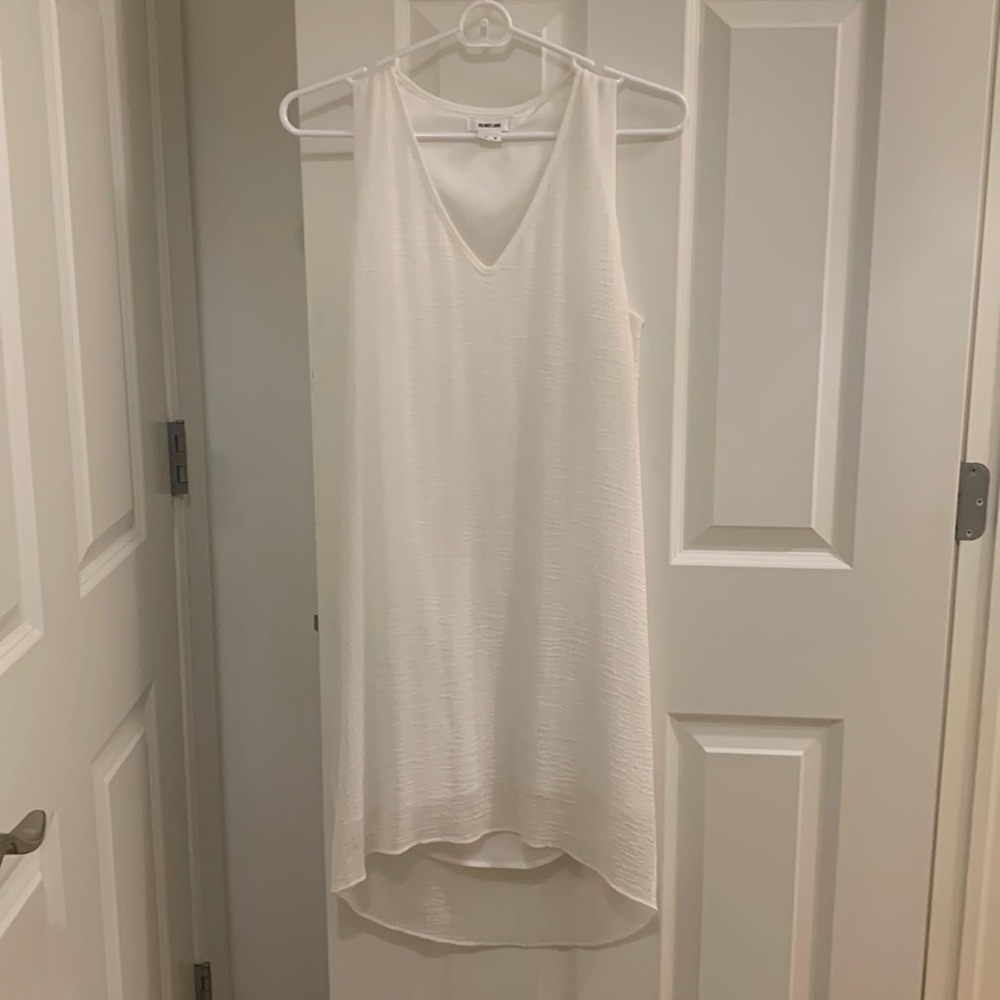 Helmut Lang white dress